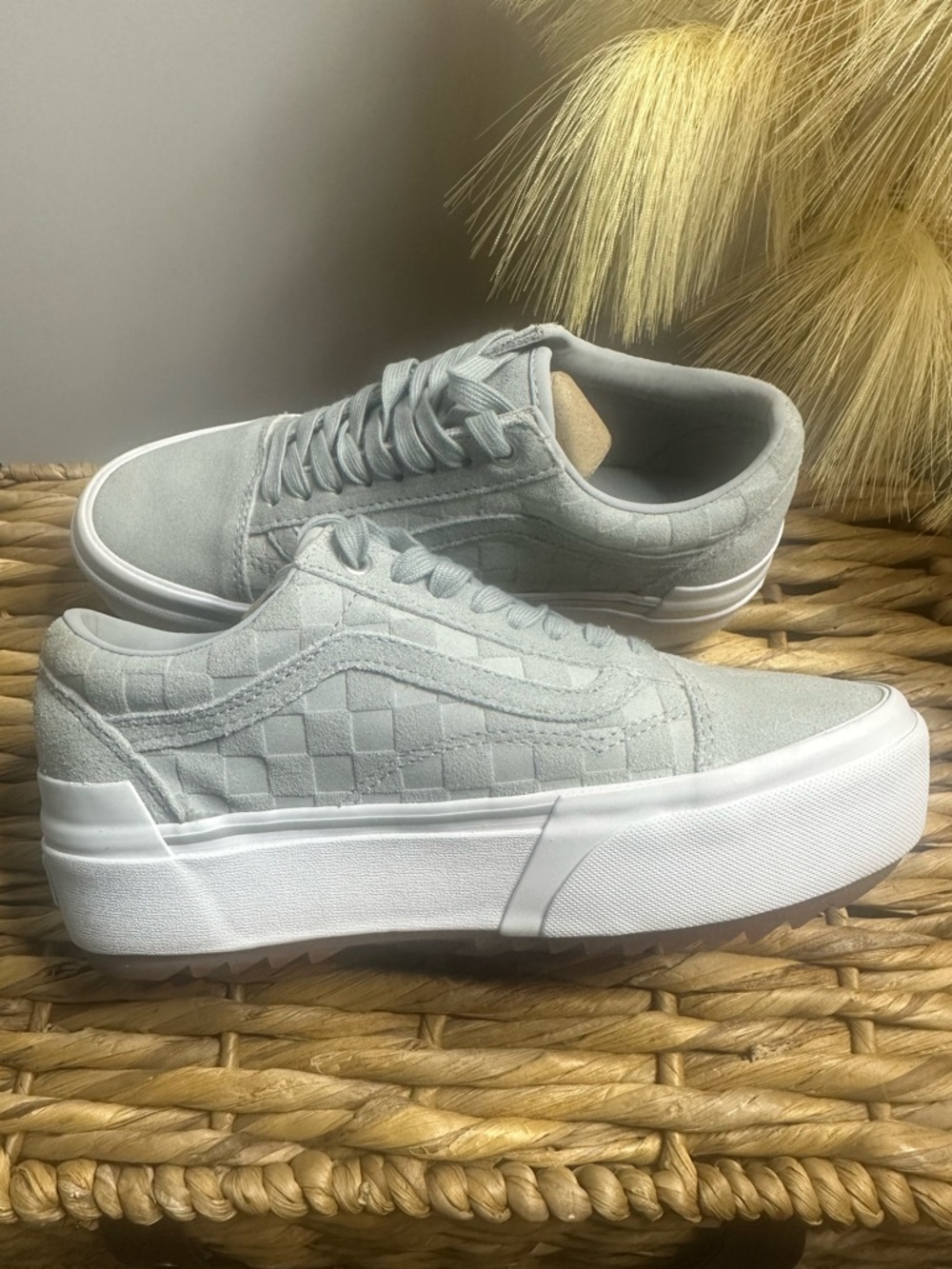 Vans Old Skool Stacked Emboss Check - Picture 6 of 12